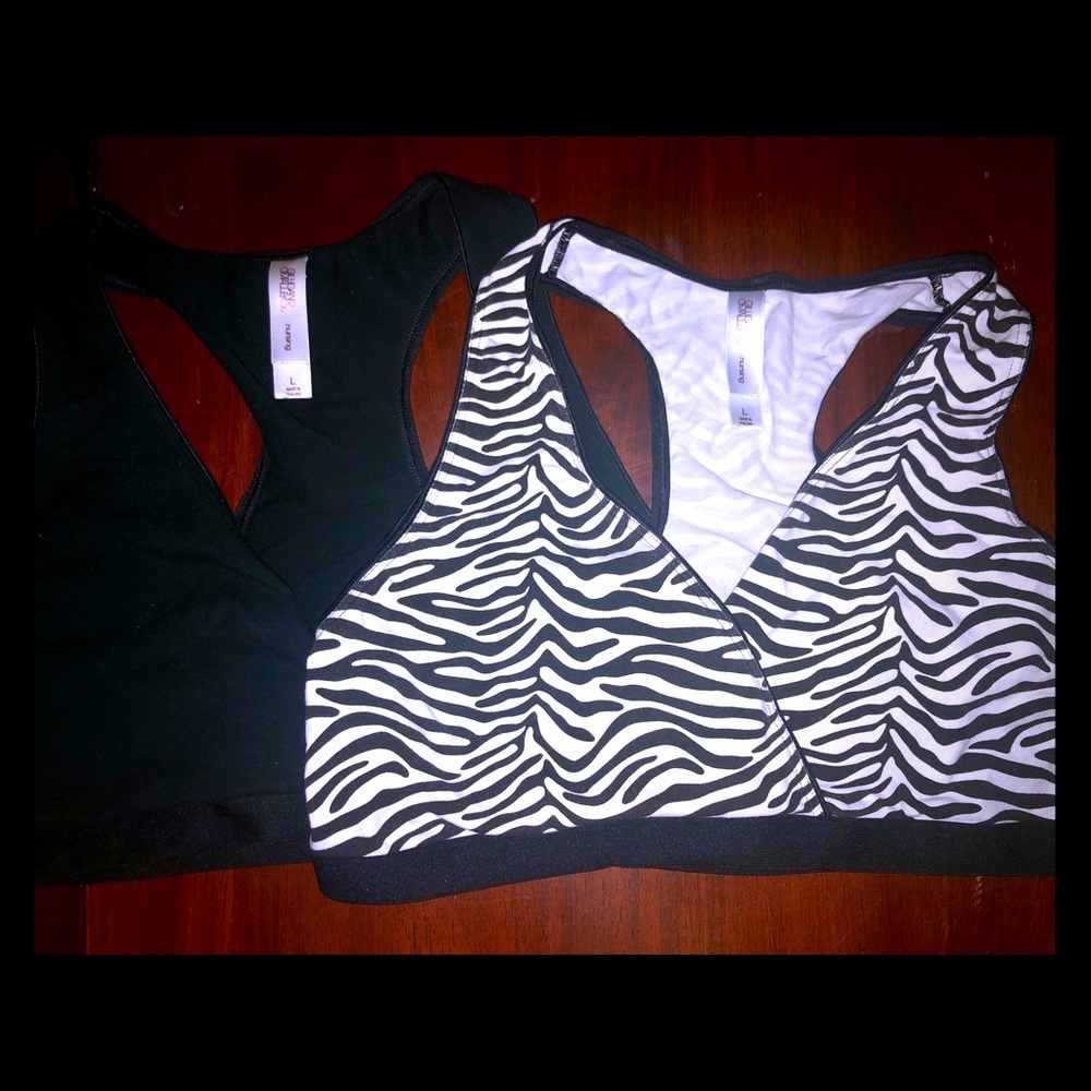 2 pack nursing bra sports bra